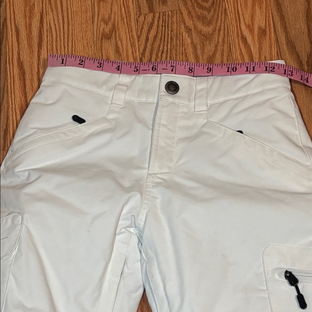 Boulder Gear White Snow Pants, ski, youth, Medium - Picture 8 of 12